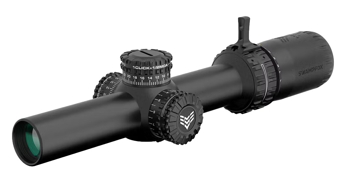 Swampfox Arrowhead 1-8x24 Mil-Red Rifle Scope