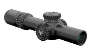 Swampfox Warhorse 1-6x24 FFP Scope with Green MOA Reticle
