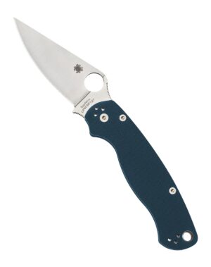 Spyderco Para Military 2 Cobalt G-10 Folding Knife