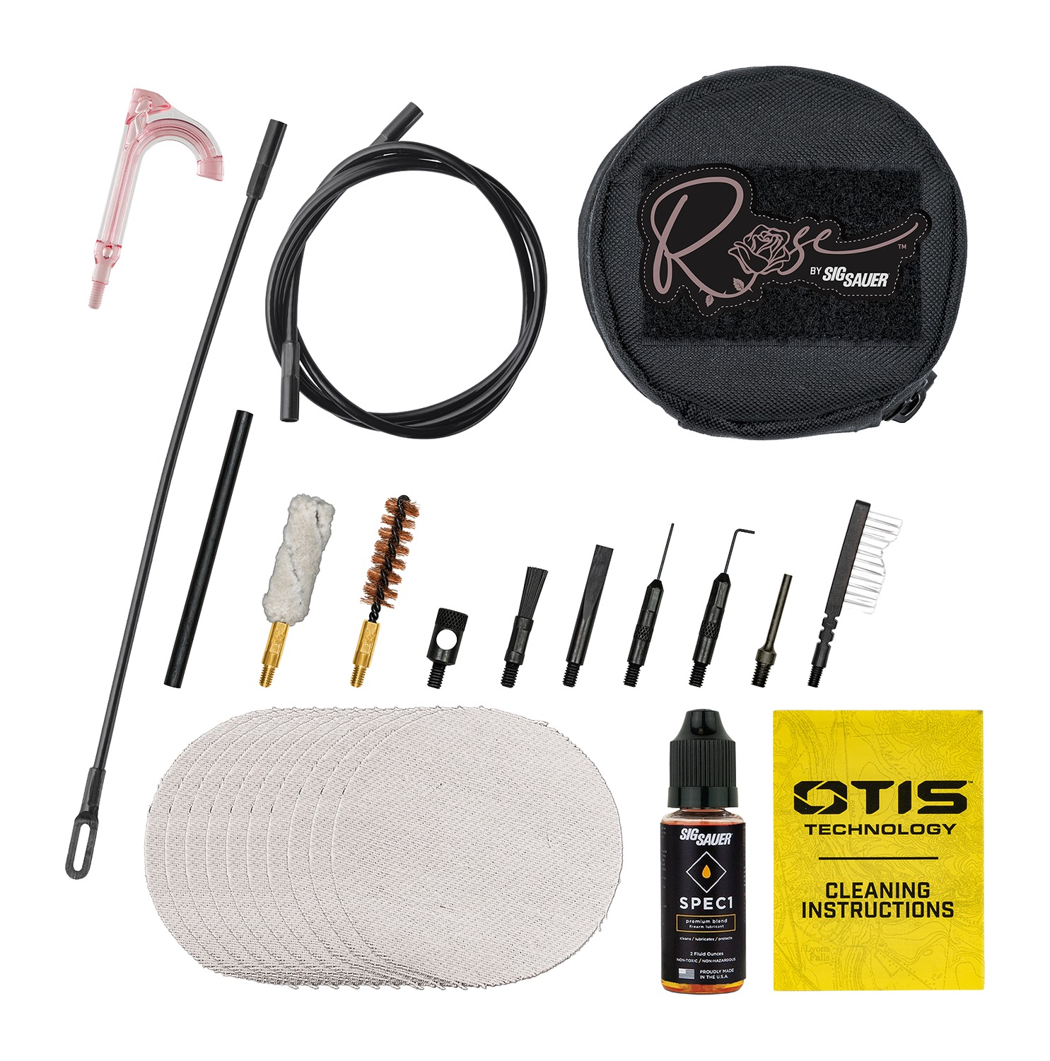 OTIS FG-6459SGRSE ROSE 9MM PISTOL CLN KIT
