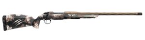 Fierce Firearms  Twisted Rage LR Full Size 22 Creedmoor 4+1 22" Smoked Bronze Cerakote Match Grade/Spiral Threaded Stainless Steel Barrel, Drilled & Tapped Receiver, Desert Shadow Camo Push Button Adj