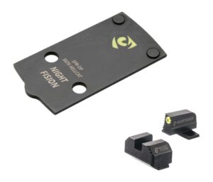 Night Fision Optic Plate & Night Sight Combo for Hellcat