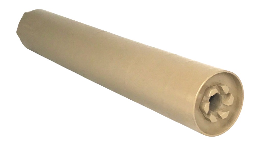Fuqua Precision Nyati 375 Cal Suppressor - FDE Titanium