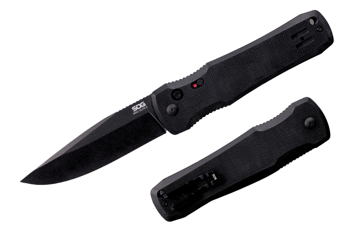 SOG SE-63 SPEC ELITE AUTO II BLACK PVD