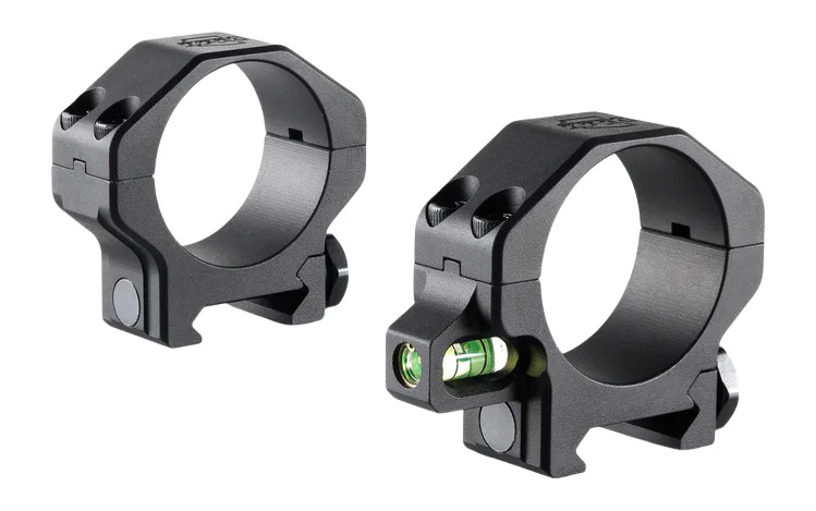 RPM Precision 30mm Low Scope Rings with Bubble Level