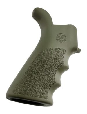 Hogue AR-15 OverMolded Beavertail Grip - OD Green