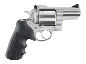 Ruger  Super Redhawk  357 Mag/38 Special 8 Shot 2.50" Stainless Cylinder, Satin Stainless Steel Barrel & Frame, Hogue Tamer Monogrip Grip, Transfer Bar Safety, Exposed Hammer
