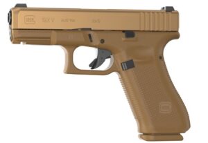 Glock 19X 9mm Semi-Auto Pistol - FDE with Night Sights