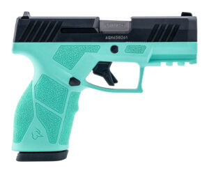 Taurus GX2 9mm Semi-Auto Pistol - Cyan/Black, 13+1