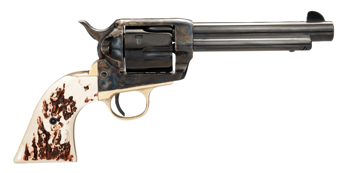 Taylor & Company 1873 Stag Grip Revolver .357 Mag/.38 Spl 6rd