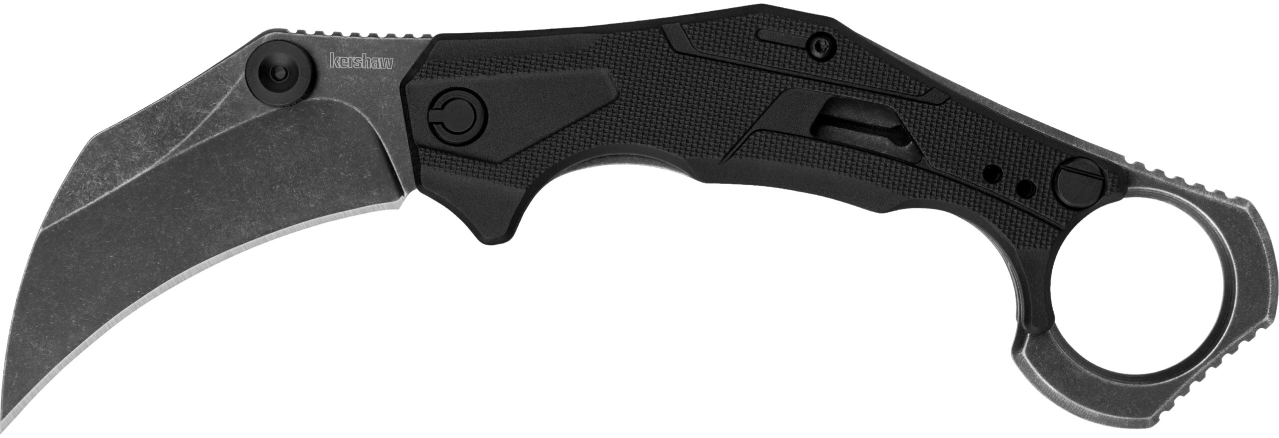 Kershaw Outlier Hawkbill Folding Knife - Black/Stone