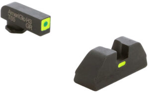 AmeriGlo GL605 CAP Sight Set for Glock - Green Tritium