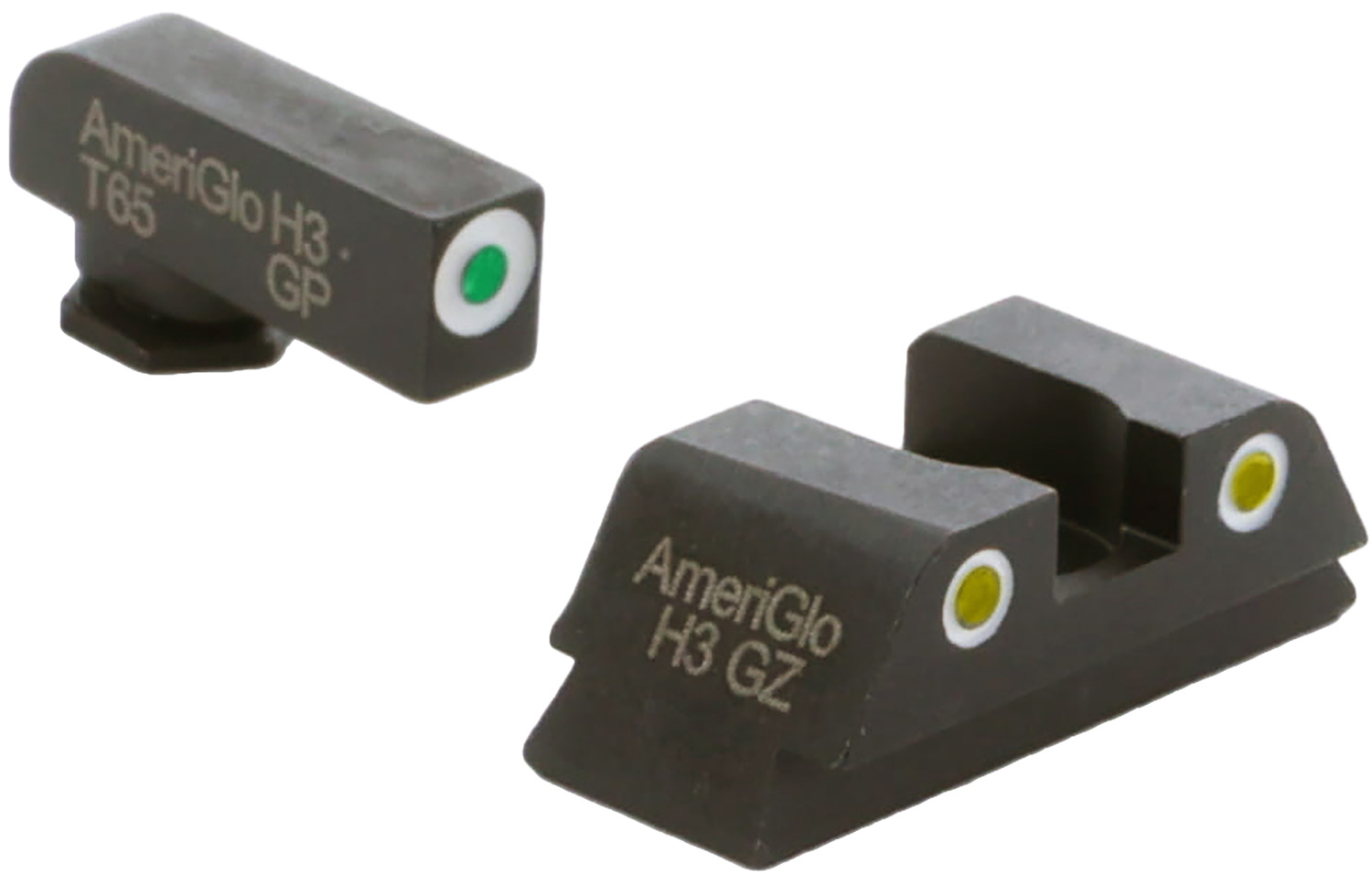 AmeriGlo GL431 Classic Tritium Night Sights for Glock