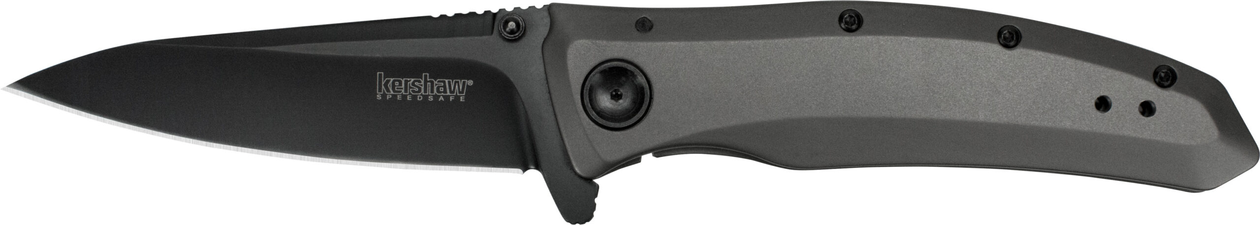 Kershaw GRID Black Folding Knife 3.7" Assisted Opening