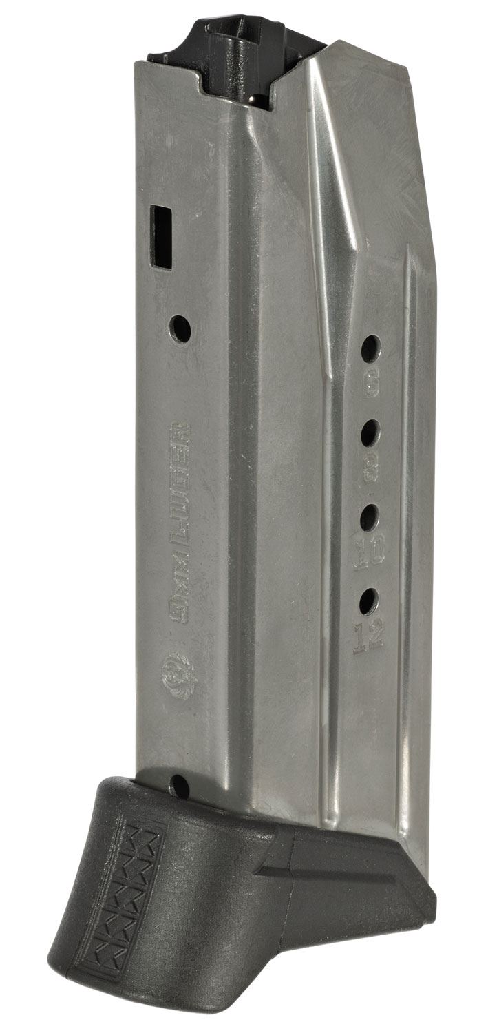 Ruger American 12rd 9mm Magazine - Stainless Steel