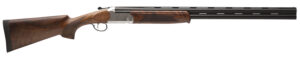 Stevens 555E Over/Under 20GA Shotgun - Silver Engraved