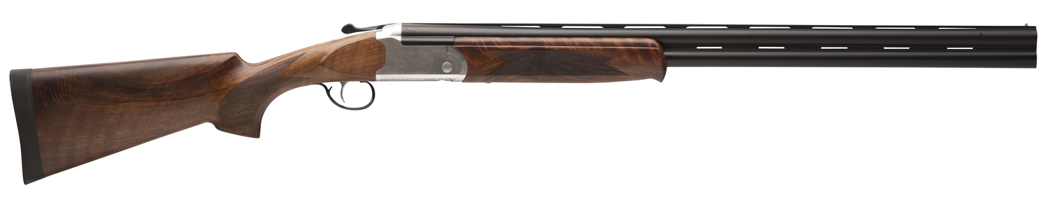 Stevens 555E Over/Under 20GA Shotgun - Silver Engraved