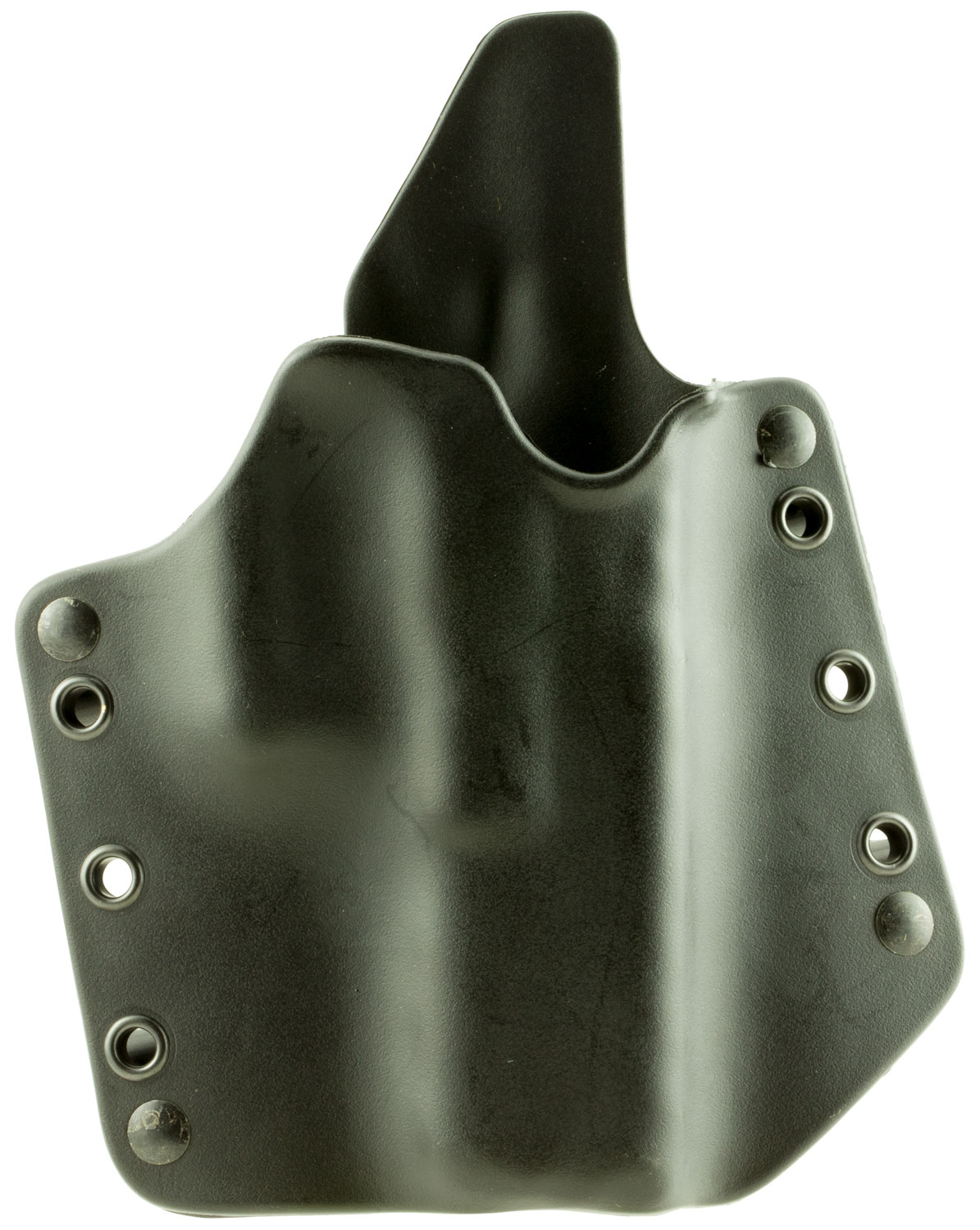 Stealth Operator H50054 Full Size OWB Black Nylon Compatible w/Glock 19, Ruger LC9, Springfield XDS Belt Slide Mount Right Hand