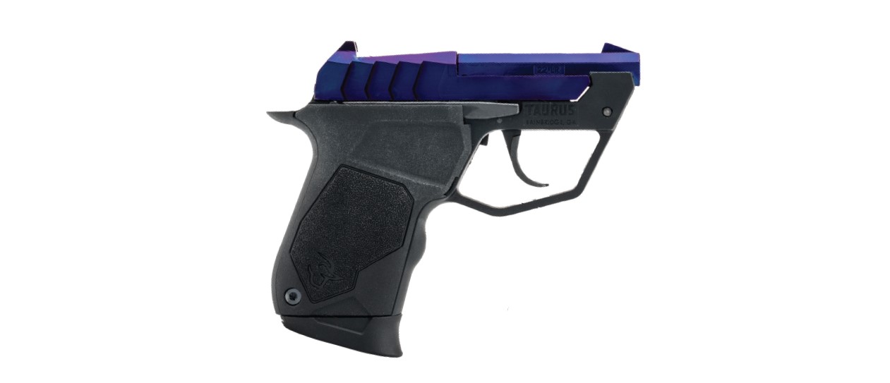Taurus 22TUC .22 LR Semi-Auto Pistol - Purple/Black