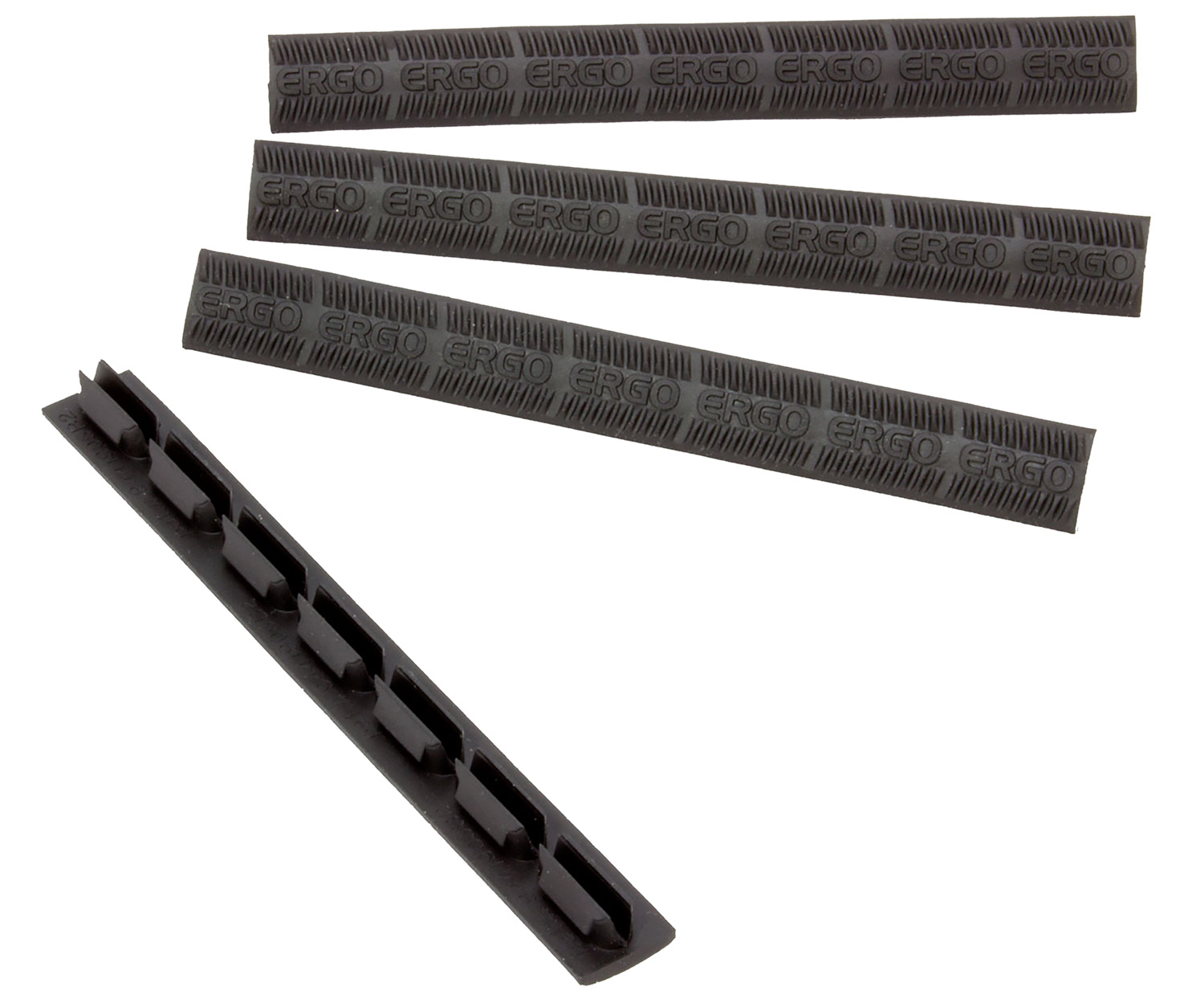 Ergo WedgeLok M-LOK Slot Covers - 4 Pack, Black