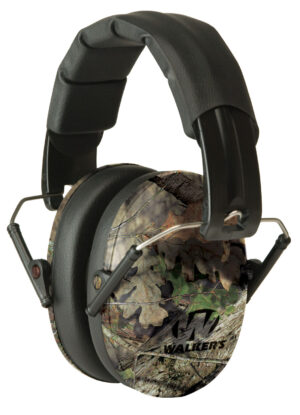 Walker's Pro Low Profile Passive Earmuff 22 dB Mossy Oak