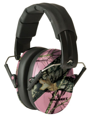 Walker's Pro Low Profile Passive Muff 22 dB Mossy Oak/Pink