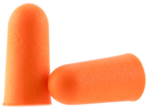 Walker's Foam Ear Plugs 32dB NRR, 50 Pairs - Orange