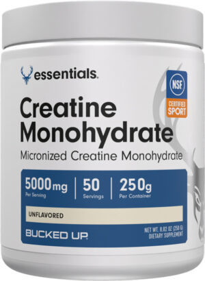 BUCKED UP CREATINE MONOHYDRATE - UNFLAVORED 50 SERVINGS