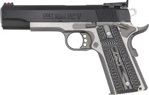 Colt Gold Cup Lite .38 Super 1911 Pistol with Fiber Optic Sights