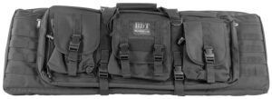 Bulldog BDT6037B Tactical Double Rifle Case - Black