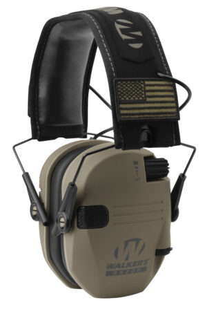 Walker's Razor Patriot Slim Electronic Ear Muffs 23 dB