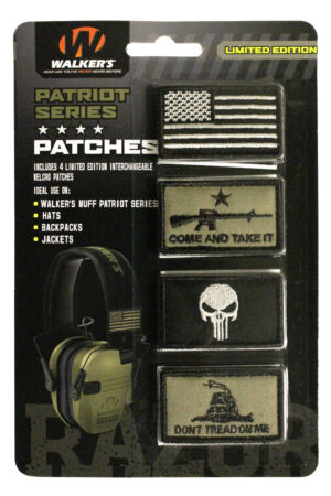 Walkers Patriot Muff Patch Kit - American Flag Velcro