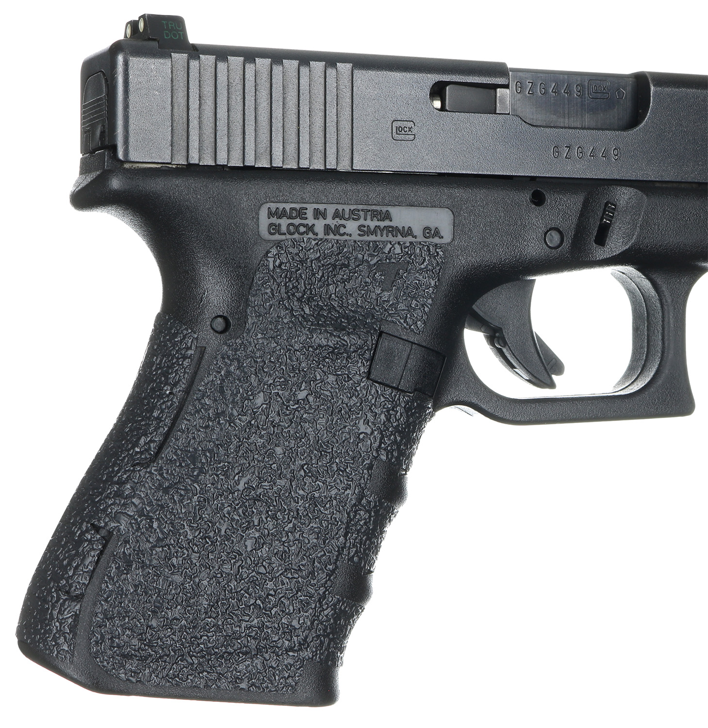Talon Grips Black Rubber Grip for Glock Gen1-3
