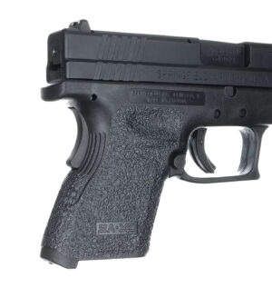 Talon Grips 203R Black Rubber Adhesive Grip for Springfield XD Subcompact