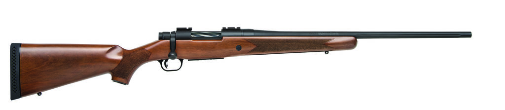Mossberg Patriot 7mm-08 REM Bolt Action Rifle - 22" Blued/Wood