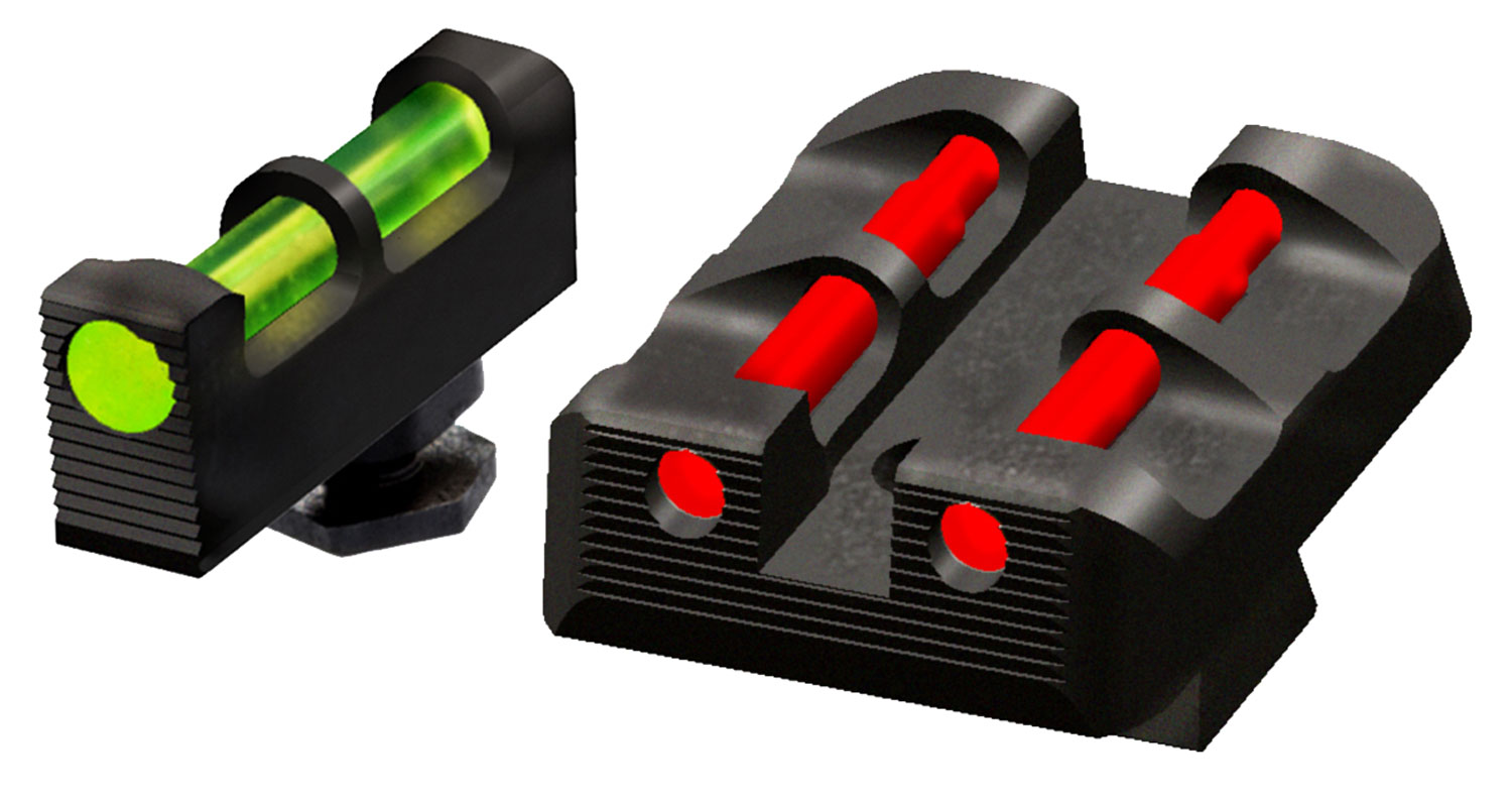 HiViz GLT178 Glock Fiber Optic Target Sight Set