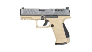 Walther PDP 9mm Compact 4" Pistol - Black/Tan