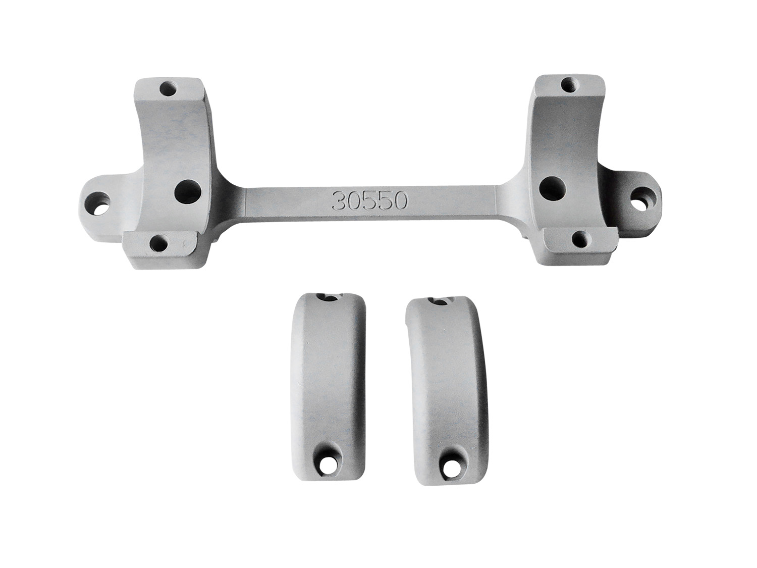 DNZ Game Reaper-Tikka 30mm Scope Mount Silver
