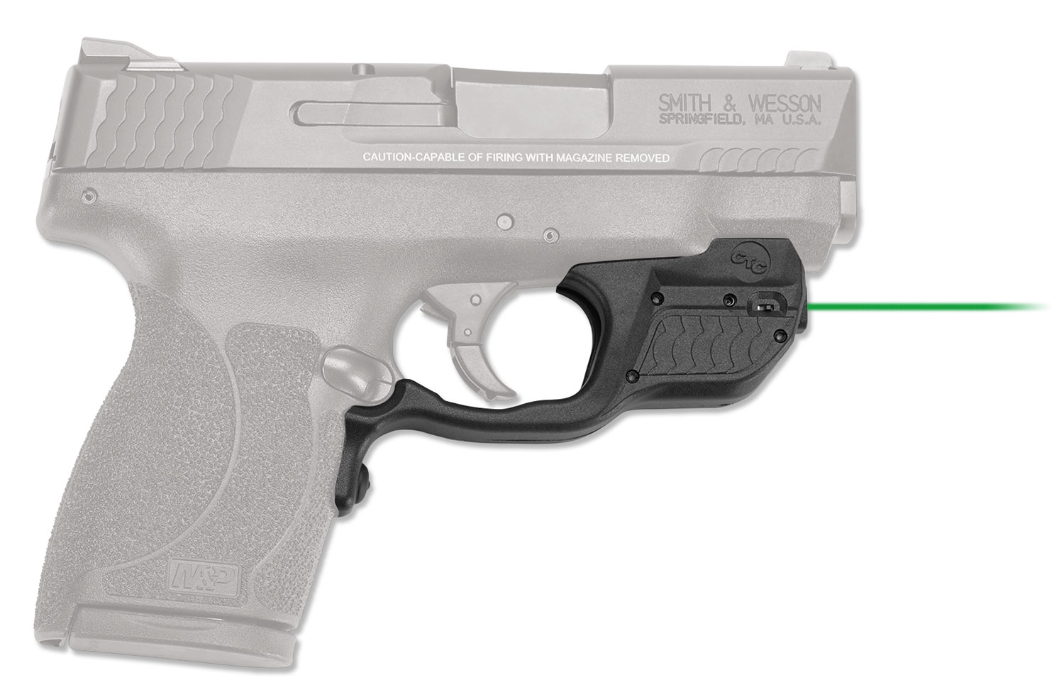 Crimson Trace Laserguard for S&W Shield 45 - Green Laser