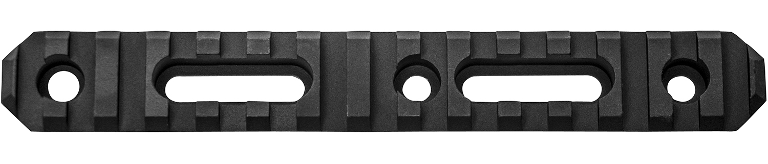GrovTec 6 Inch 15 Slot AR Picatinny Rail Black