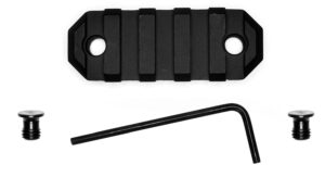 GrovTec 2.2 Inch 5 Slot Keymod Picatinny Rail