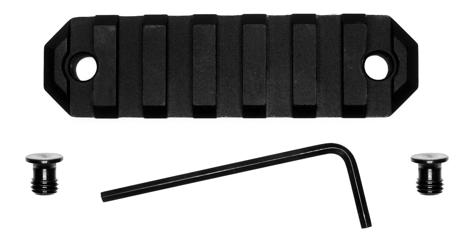 GrovTec 3 Inch 7 Slot Keymod Picatinny Rail