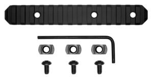 GrovTec 6" M-LOK Picatinny Rail 15 Slot Aluminum Black