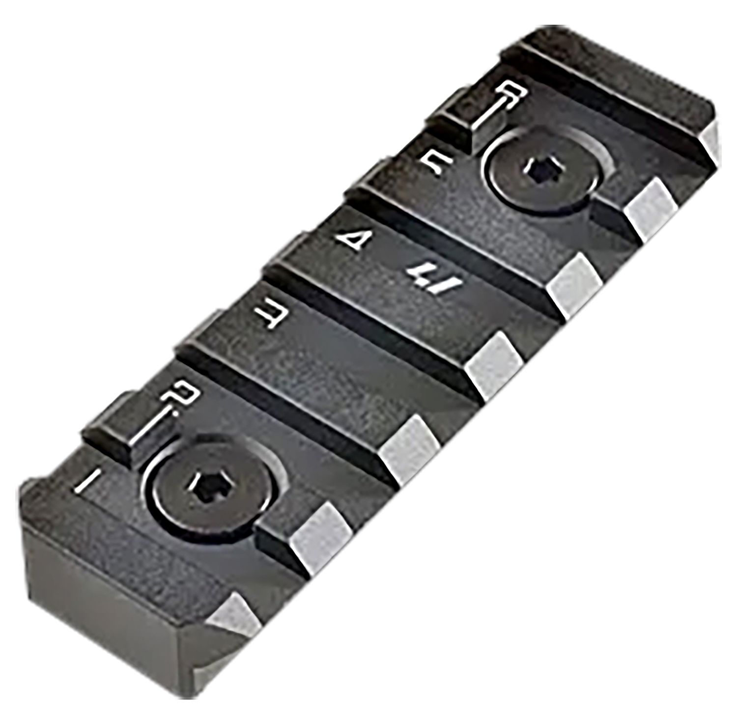 Strike Industries LINK Rail Section 6 Slots Black