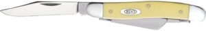 Case Medium Stockman Yellow Handle Folding Knife