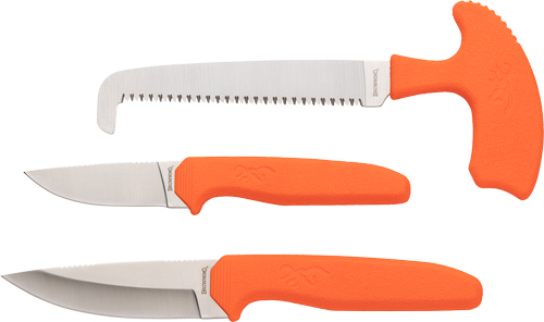 Browning Sharp Ridge 3-Piece Knife Set with Sheath