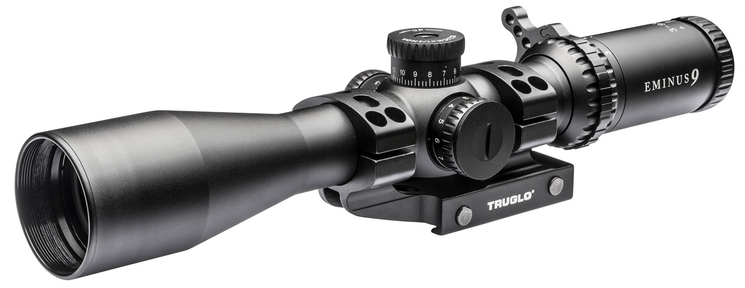 Truglo EMINUS9 3-9x42mm Rifle Scope with TacPlex Reticle