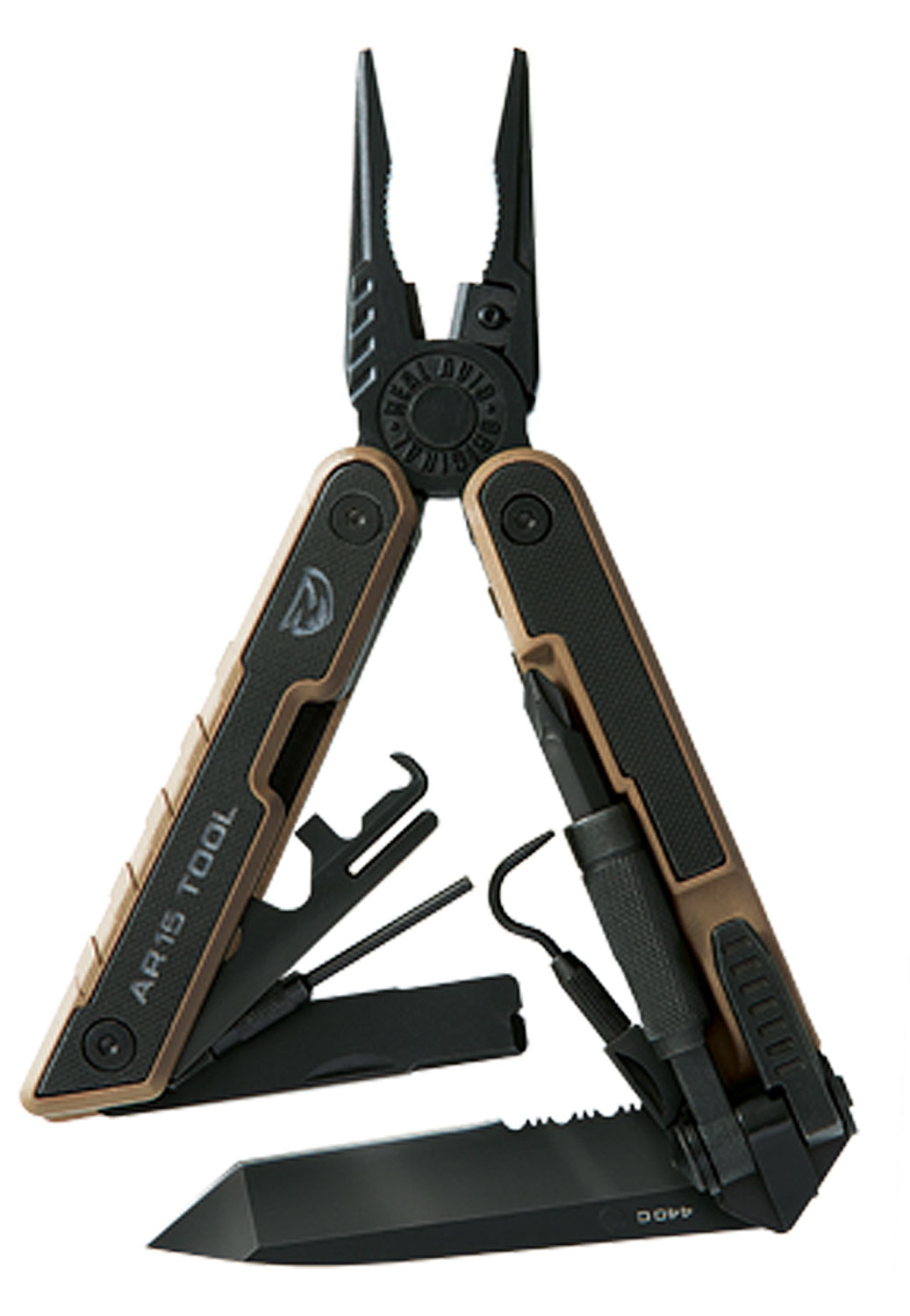 Real Avid AR-15 Multi-Tool with Serrated Blade