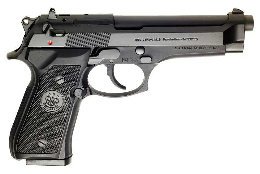 Beretta M9 Commercial 9mm Handgun, 15-Round 4.9" Barrel