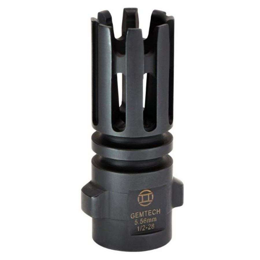Gemtech Quickmount 5.56 NATO Flash Hider 1/2-28 TPI